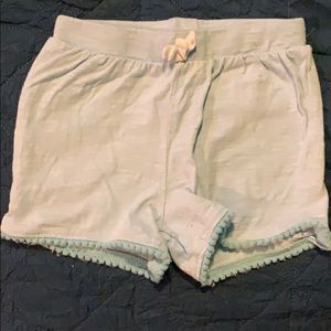 Baby blue shorts